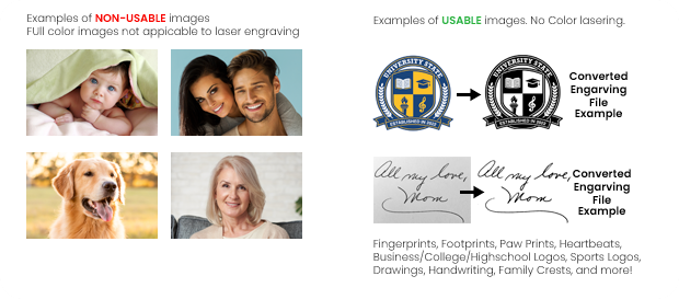 engraving creator examples