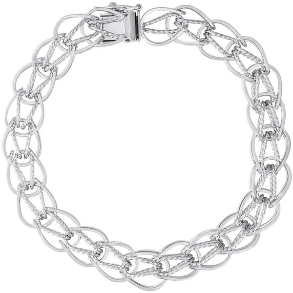 Oval Fancy Link Classic Bracelet