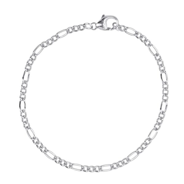 Petite Curbed Figaro Classic Bracelet