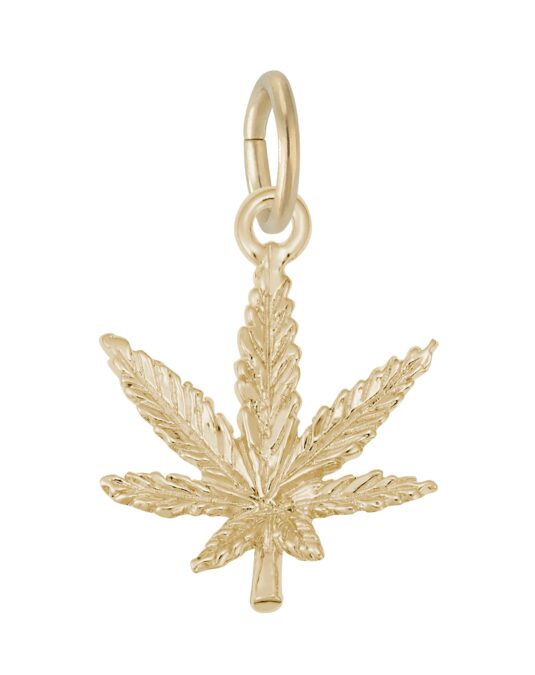 Marijuana Leaf Charm