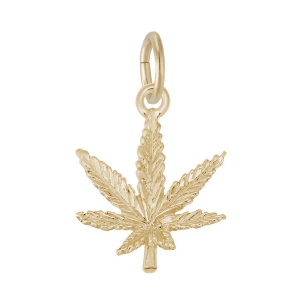 Marijuana Leaf Charm