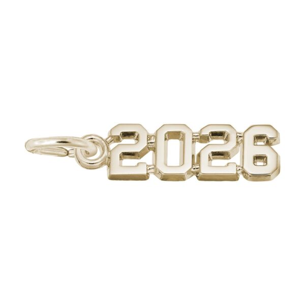'2026' Charm