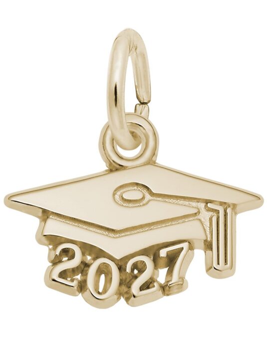 Grad Cap 2027 Charm