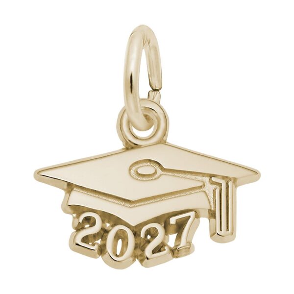 Grad Cap 2027 Charm