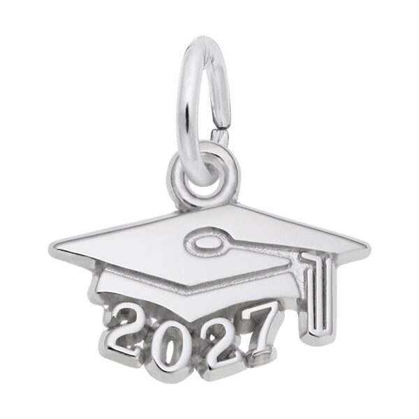 Grad Cap 2027 Charm