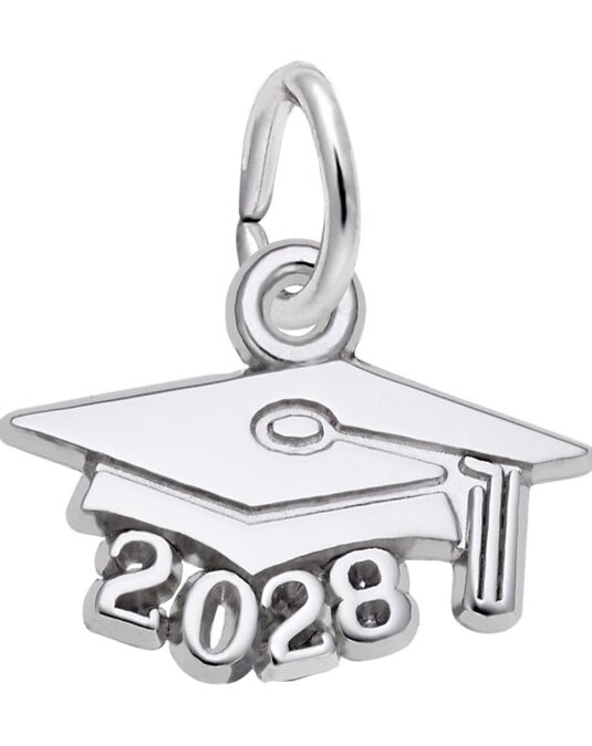 Grad Cap 2028 Charm