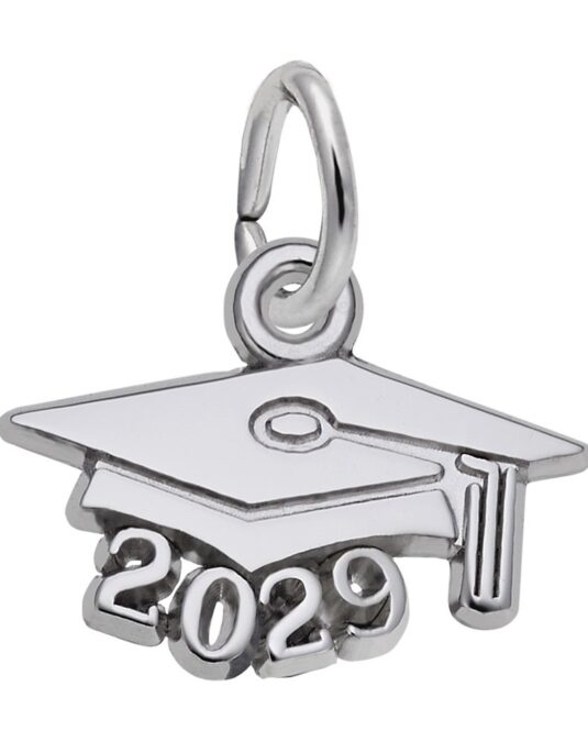 Grad Cap 2029 Charm