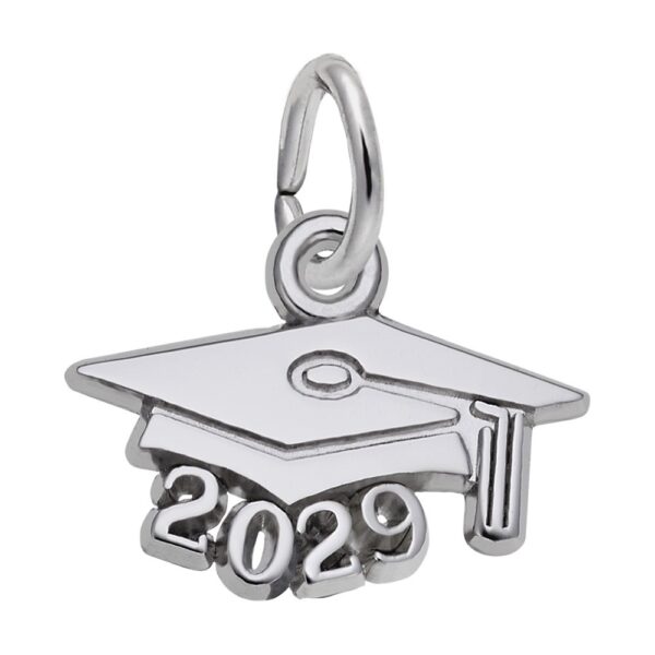 Grad Cap 2029 Charm