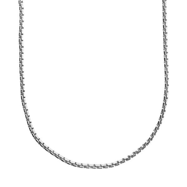 Round Box Chain Necklace