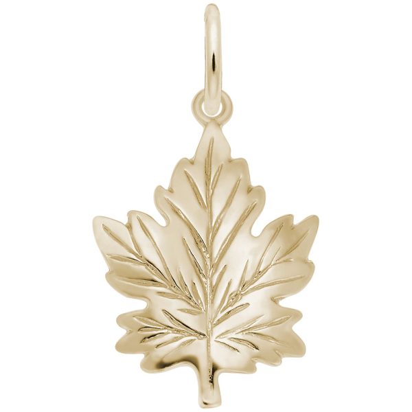 Large Maple Leaf Charm