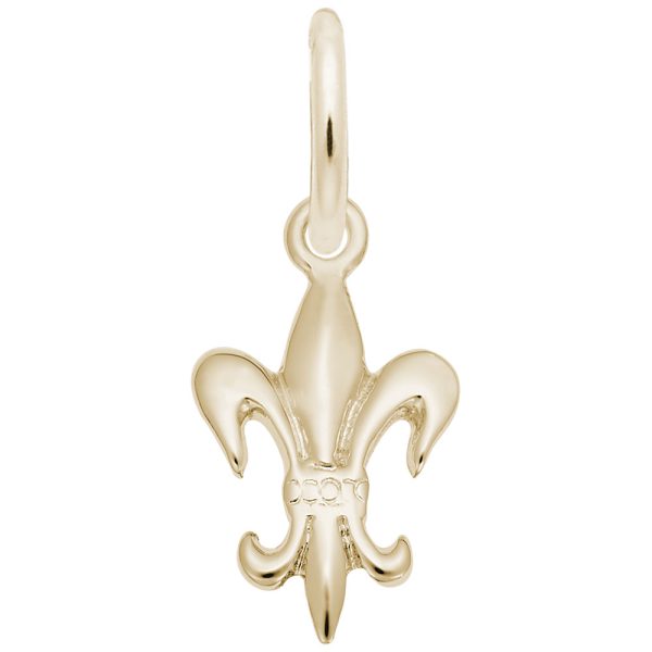 Fleur de Lis Accent Charm
