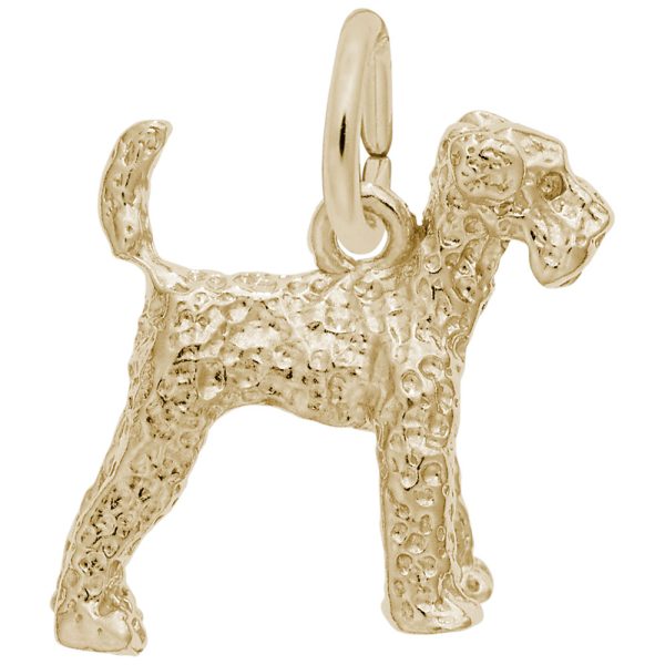 Airedale Dog Charm