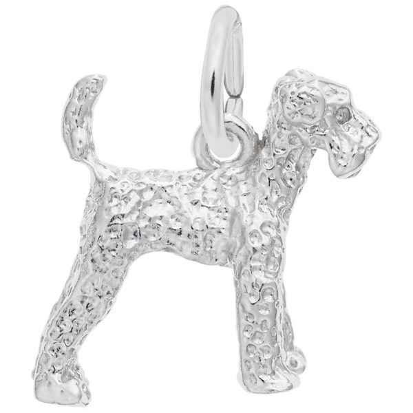 Airedale Dog Charm
