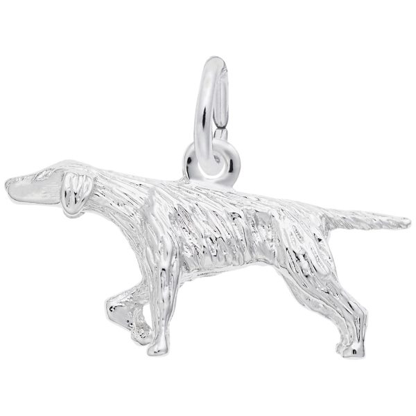 Pointer Dog Charm