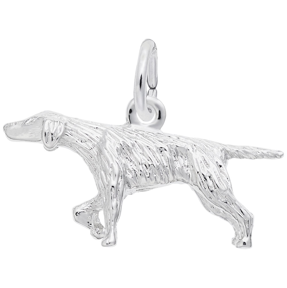 Pointer Dog Charm