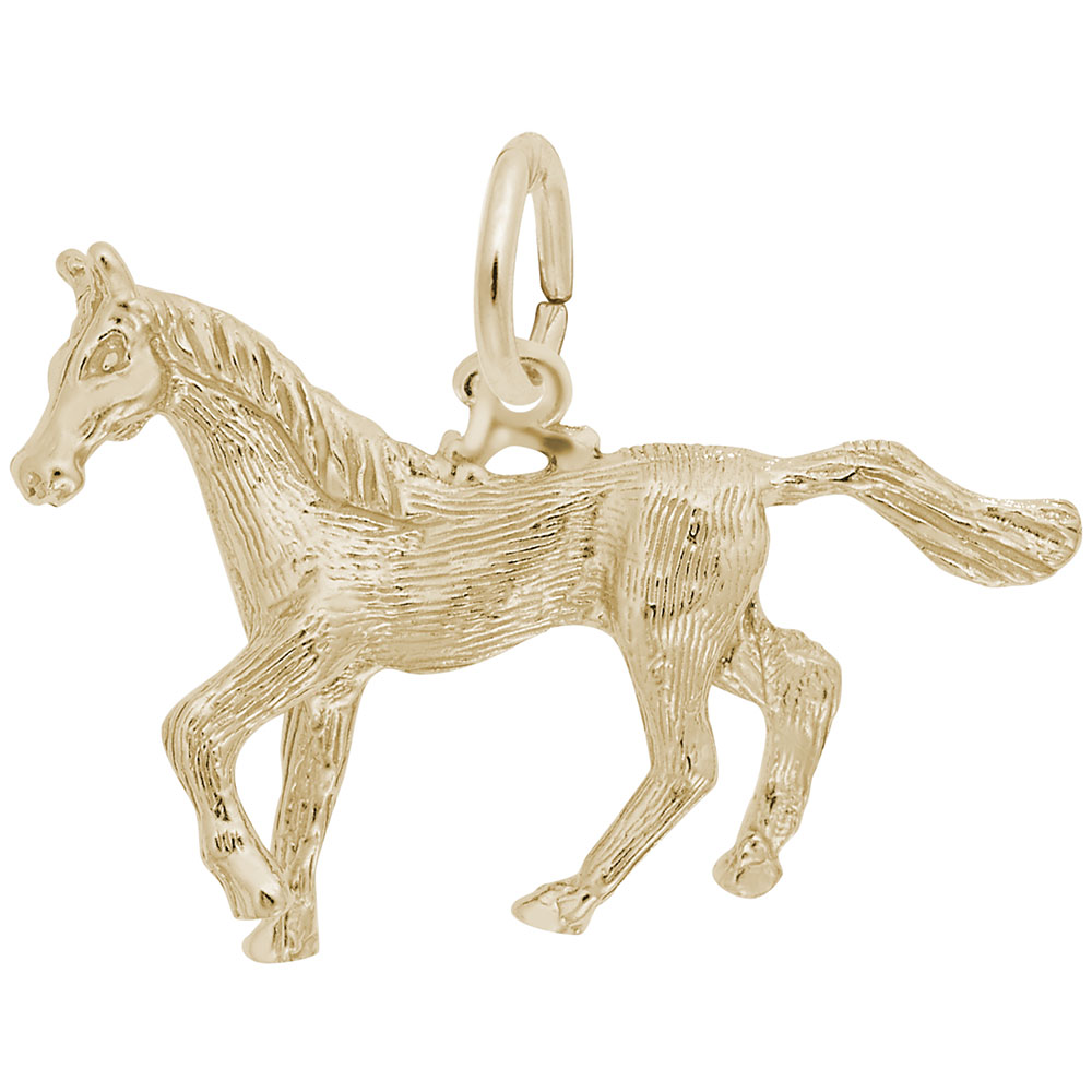 Trotting Horse Charm - Image 1