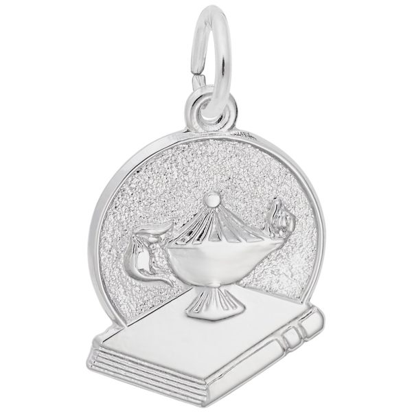 Lamp of Learning Disc Charm