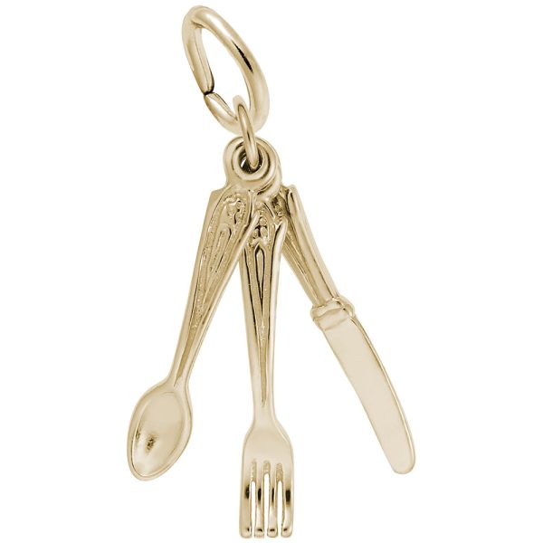 Eating Utensils Charm