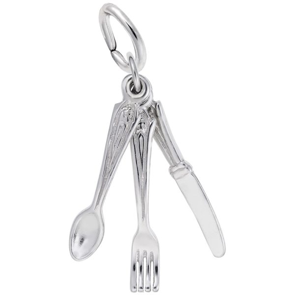 Eating Utensils Charm