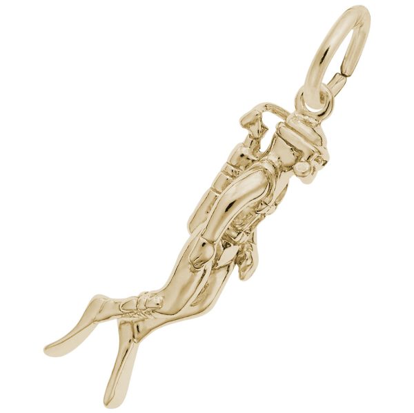 Scuba Diver Charm