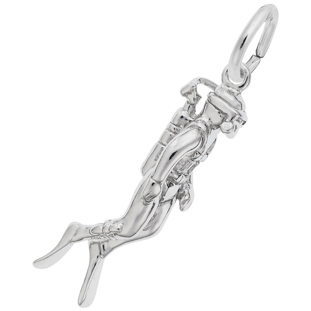 Scuba Diver Charm