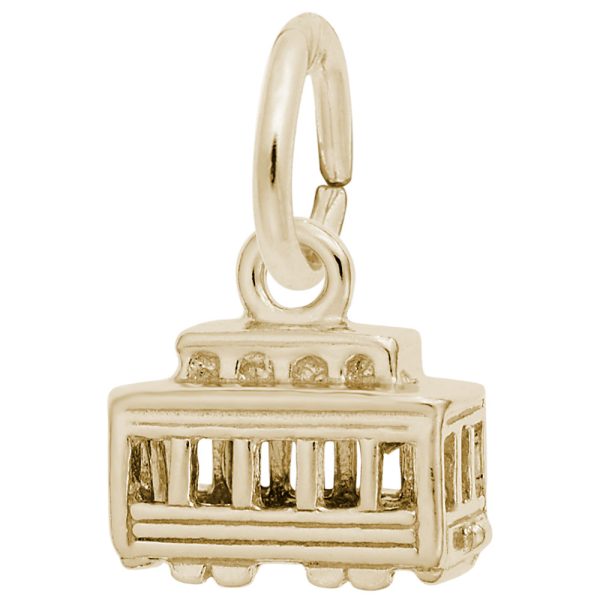 Cable Car Accent Charm