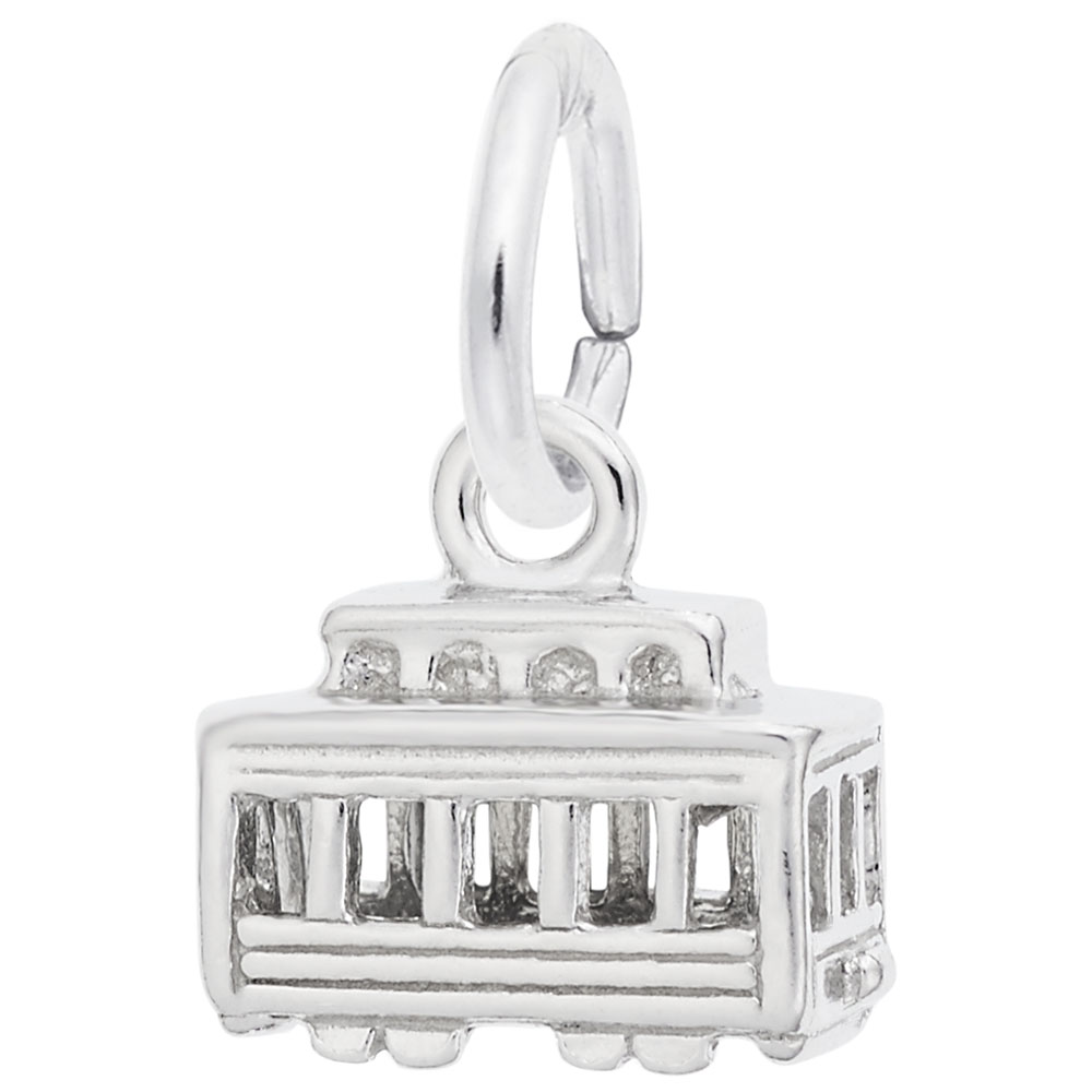 Cable Car Accent Charm