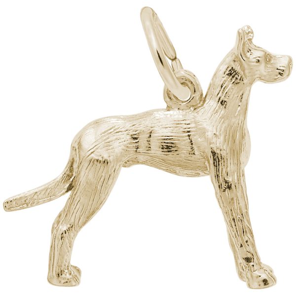 Great Dane Dog Charm