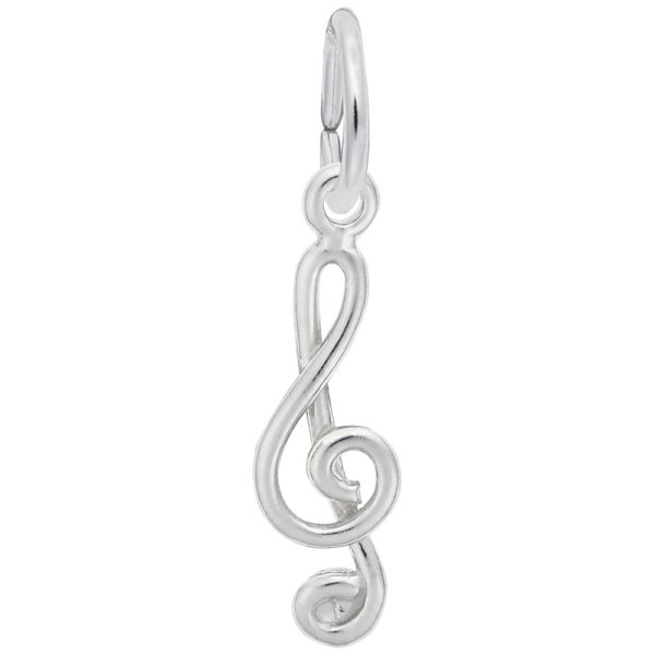 Treble Clef Accent Charm