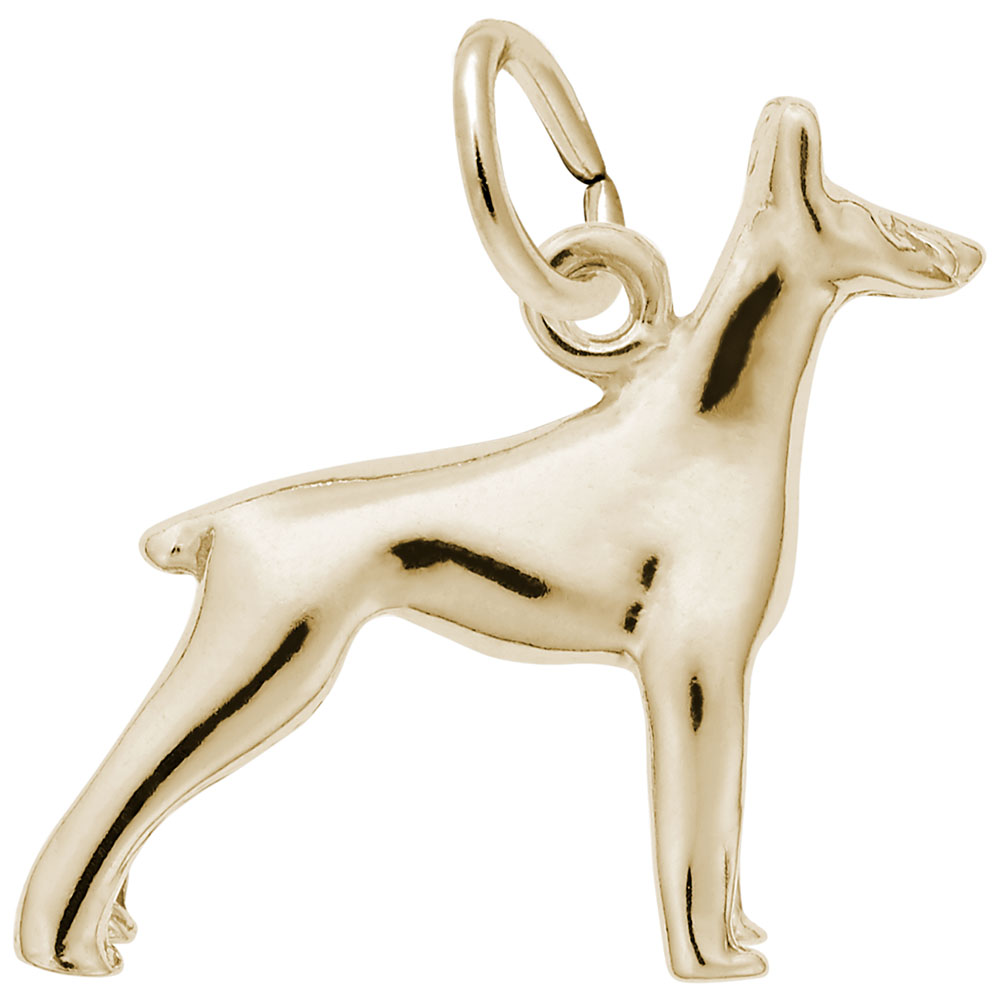 Doberman Dog Charm - Image 1