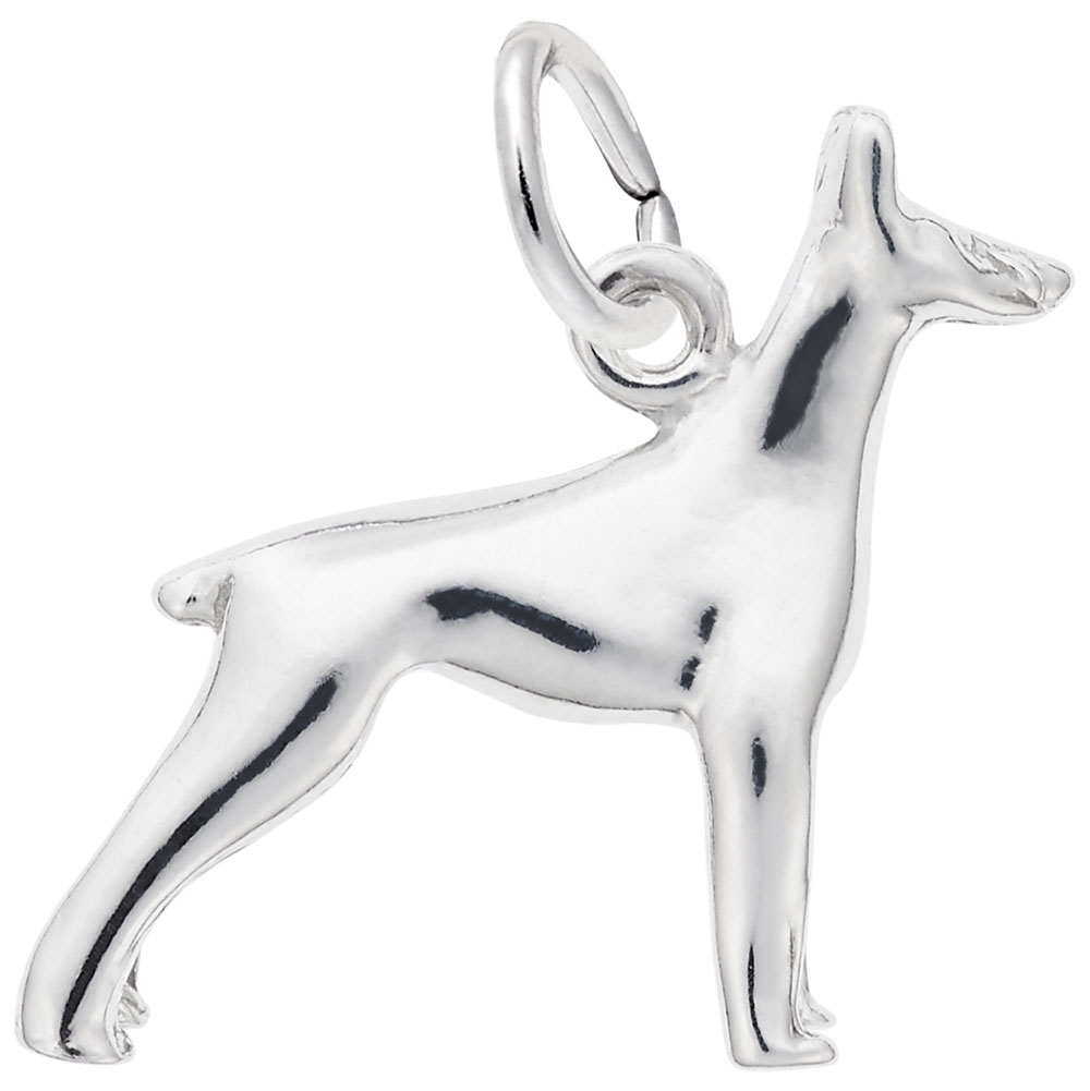 Doberman Dog Charm