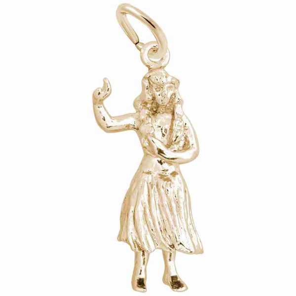 New Hula Dancer Charm