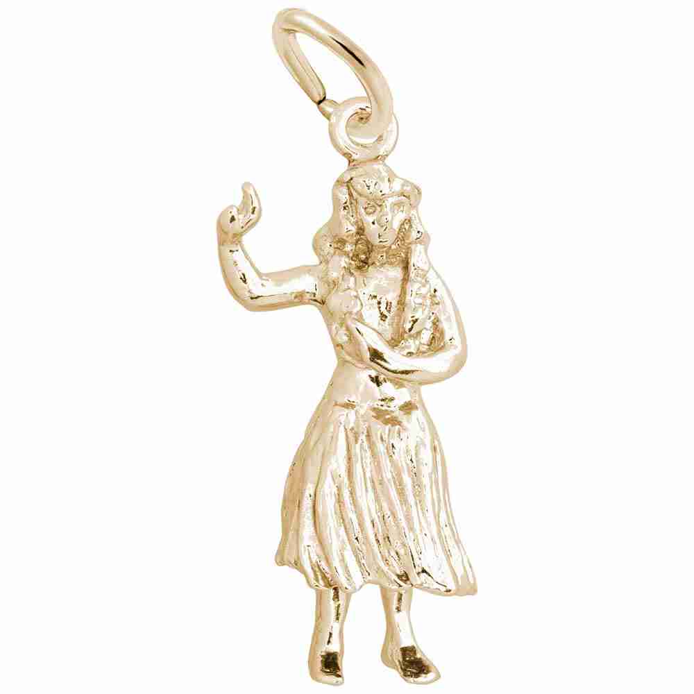 New Hula Dancer Charm - Image 1