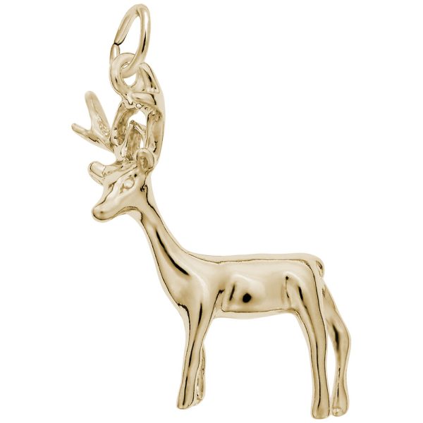 Buck Deer Charm