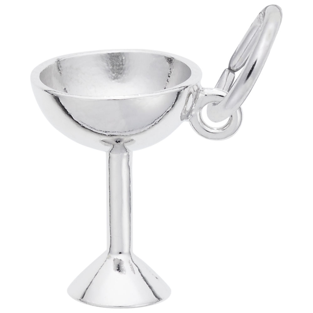 Champagne Glass Charm