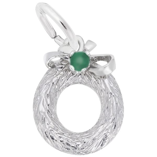 Wreath with Bead Charm
