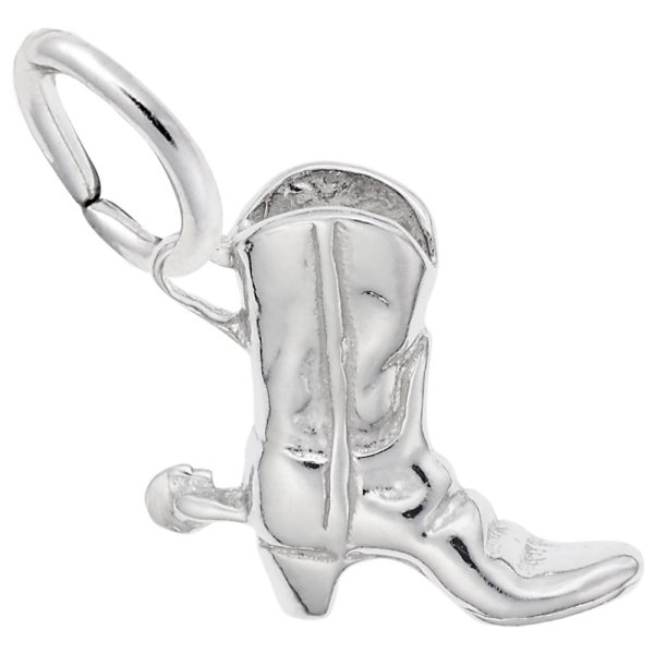 Cowboy Boot with Spur Charm