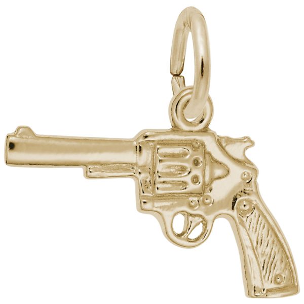 Revolver Gun Charm