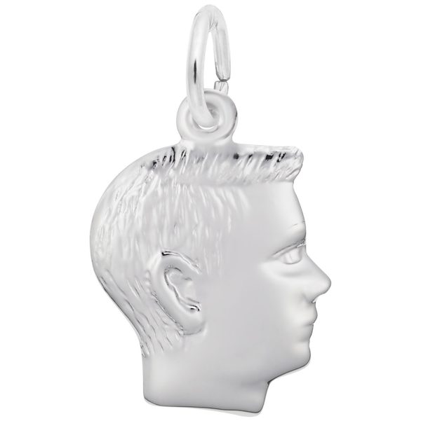 Boy's Head Charm