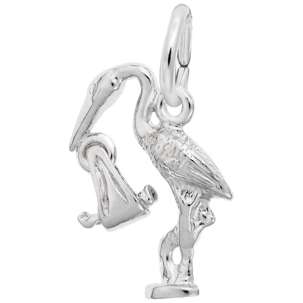 Stork Charm