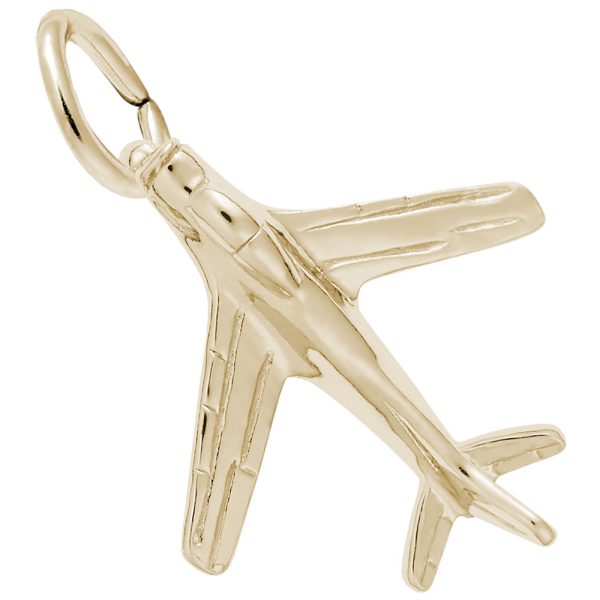Military Plane Charm