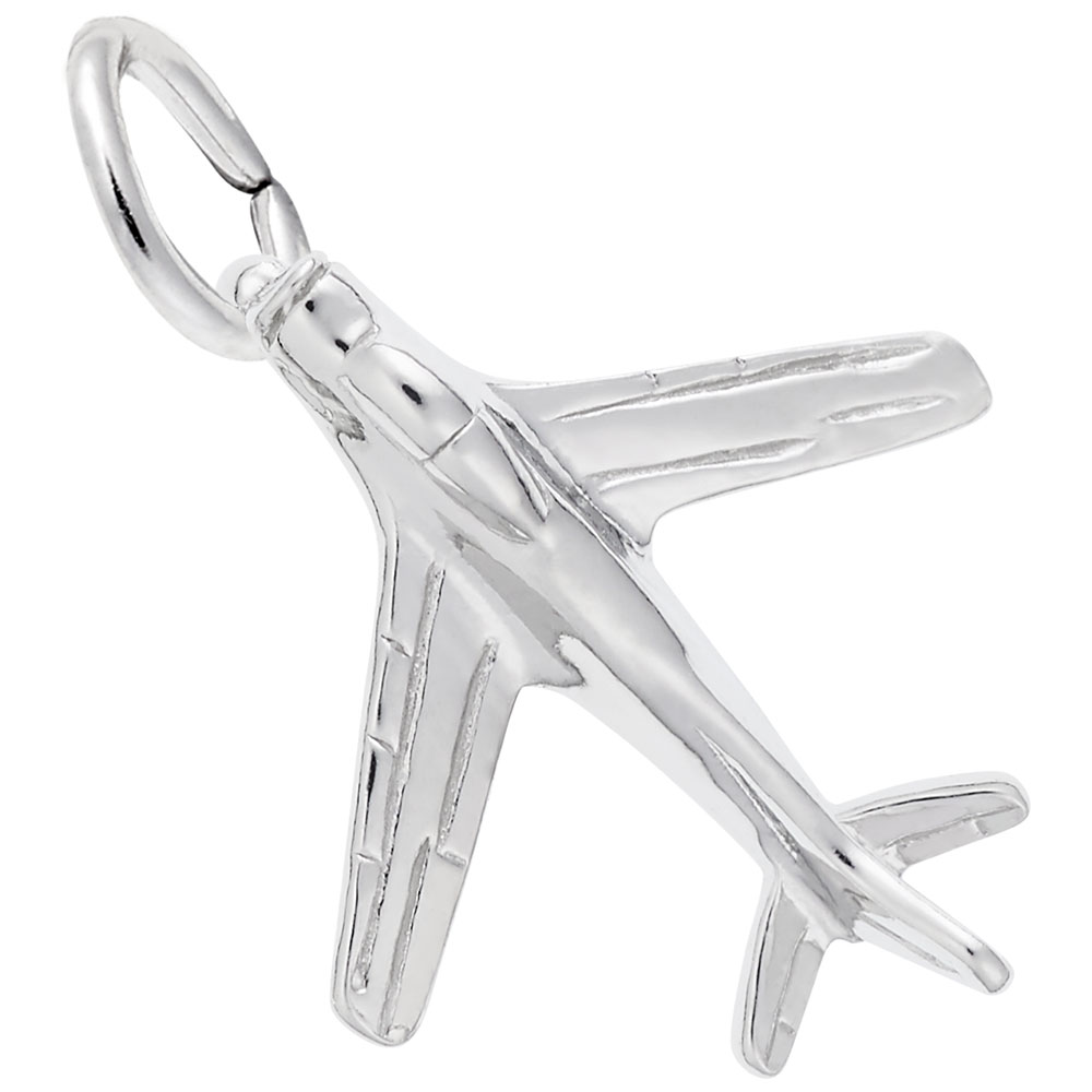 Military Plane Charm