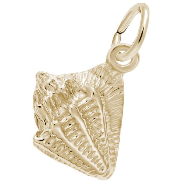 Small Conch Shell Charm