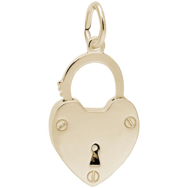 Heart Lock Charm