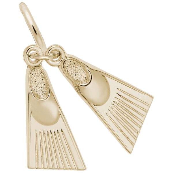 Swim Fins Charm