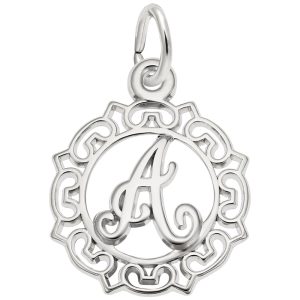 Ornate Script Initials Series