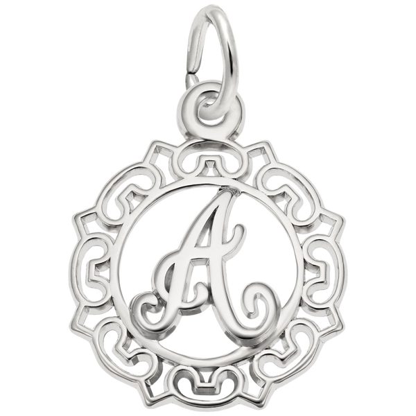 Ornate Script Initials Series