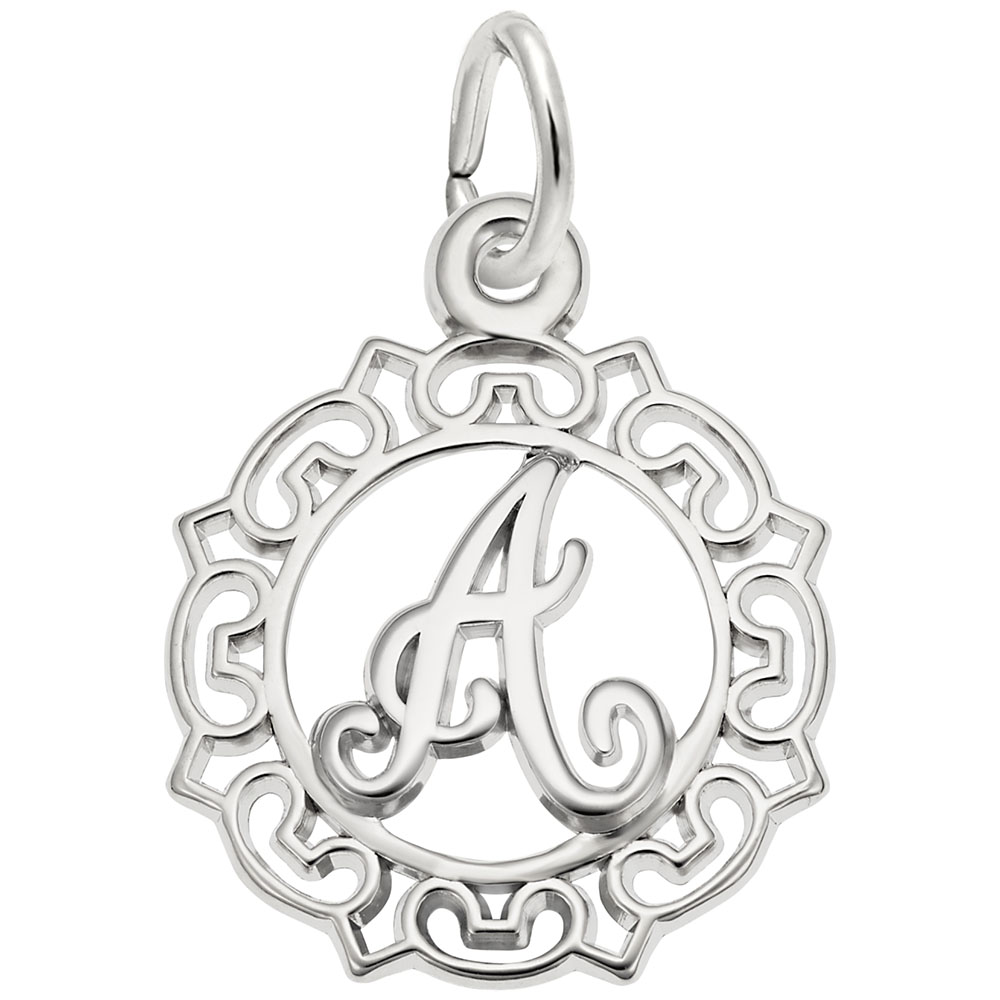 Ornate Script Initials Series