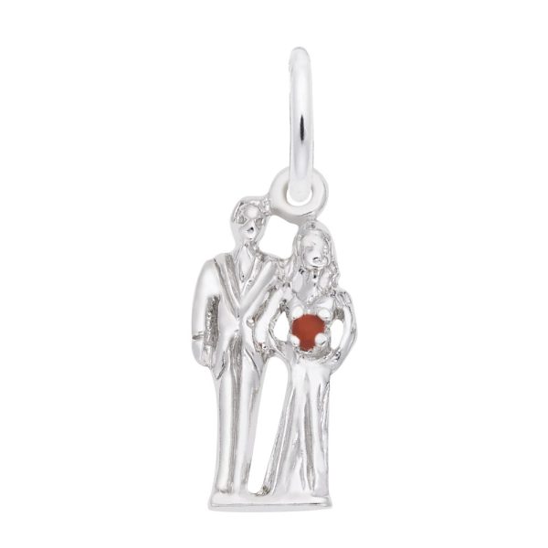 Bride & Groom Accent Charm