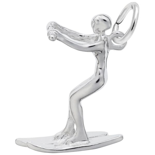 Water Skier Charm